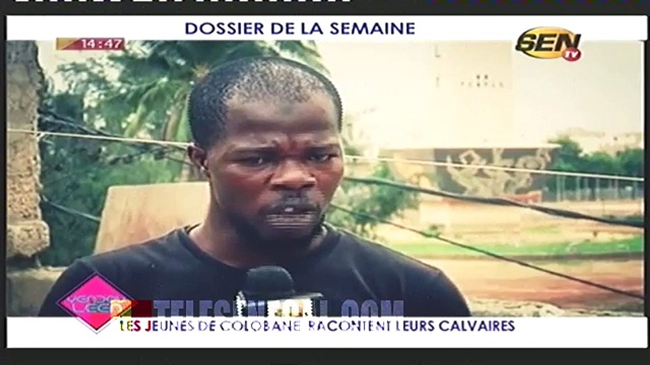 Les jeunes de colobane racontent leurs calvaires