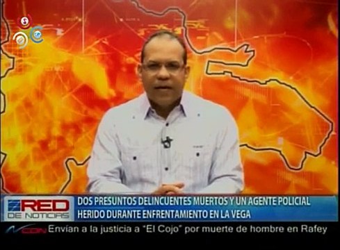 El intercambio de disparos entre policias y presuntos delincuentes que cayeron a manos de la policia