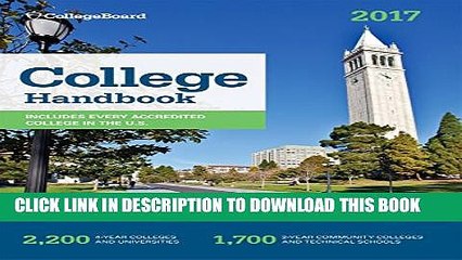 [PDF] College Handbook 2017 (College Board College Handbook) [Online Books]