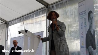 16.09.16  Isabelle Sévère inaugure les nouvelles places en crèches intégrées au projet immobilier du groupe MNH