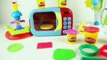 Just Like Home Microwave Oven Kitchen Toy Play Doh Cupcakes Cookies Fun Toys for Kids