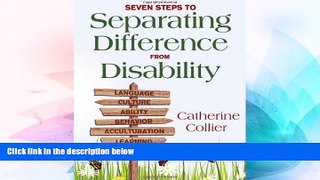 Big Deals  Seven Steps to Separating Difference From Disability  Best Seller Books Best Seller