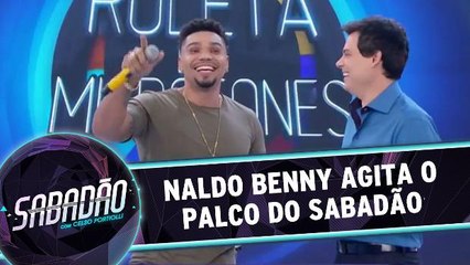 Naldo agita o palco do Sabadão