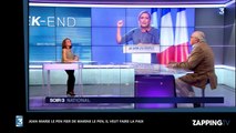 Marine Le Pen : Jean-Marie Le Pen fier de sa fille, il veut faire la paix (Vidéo)