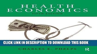 Collection Book Health Economics (The Pearson Series in Economics)