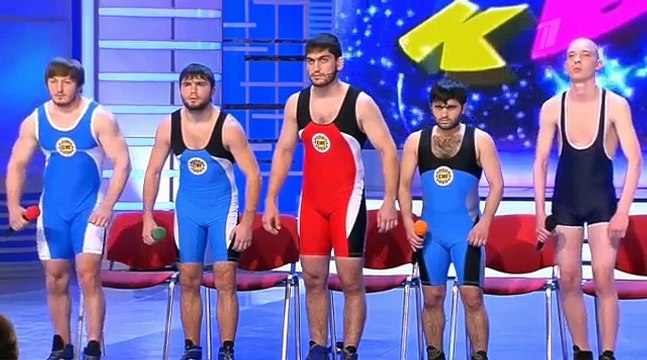 Смешной танец. Команды КВН Сборная СНГ по вольной борьбе. Смеялся до слёз!