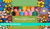 Big Deals  Classroom Management for Elementary Teachers (9th Edition)  Best Seller Books Best Seller