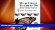 Big Deals  What Great Teachers Do Differently: 17 Things That Matter Most  Best Seller Books Best