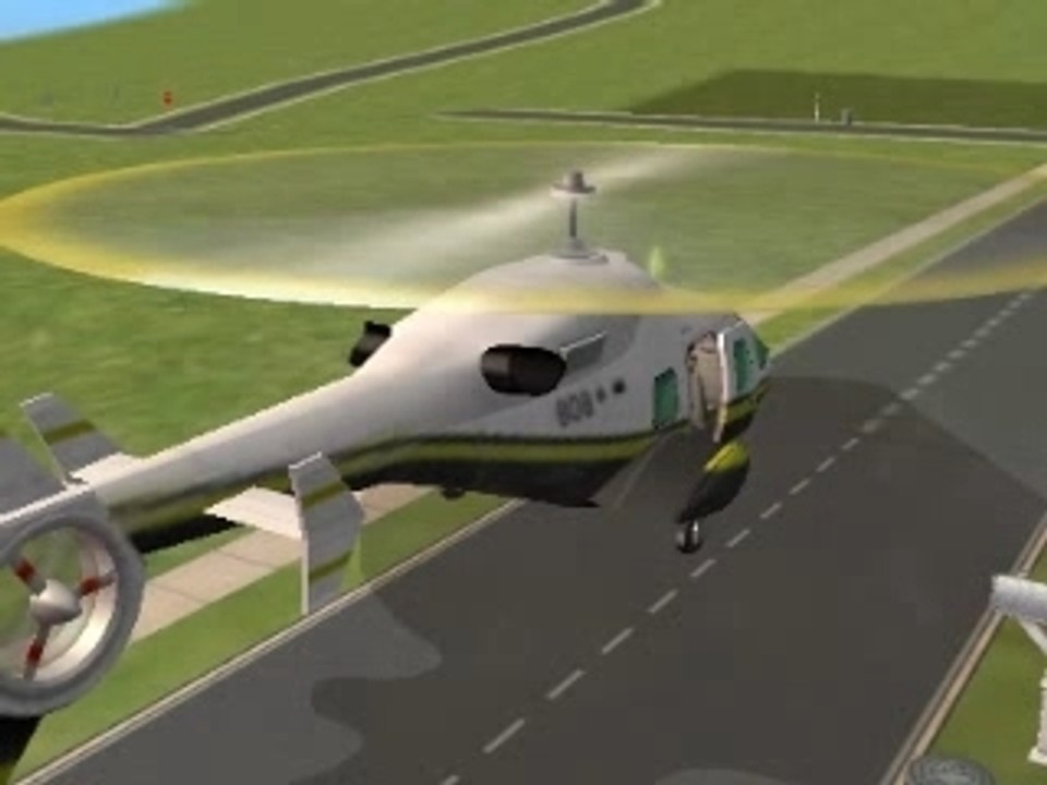 Les sims 2 helicoptere