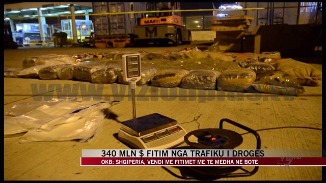 OKB: Shqipëria, vendi me fitimet më të mëdha të drogës në botë - News, Lajme - Vizion Plus