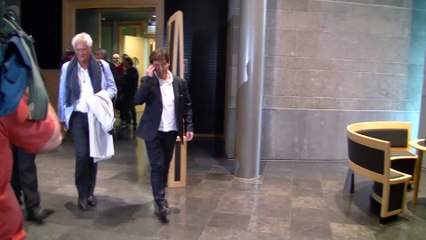 Bernard Wesphael s'exprime après le 1er jour de son procès