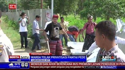 Warga Manggarai Barat Tolak Privatisasi Pantai Pede