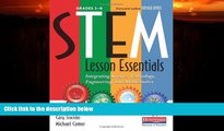 Big Deals  STEM Lesson Essentials, Grades 3-8: Integrating Science, Technology, Engineering, and