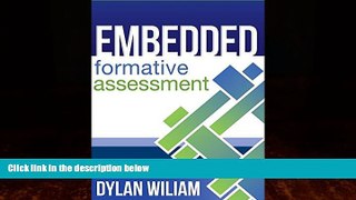 Big Deals  Embedded Formative Assessment - practical strategies and tools for K-12 teachers  Best