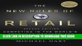 New Book The New Rules of Retail: Competing in the World s Toughest Marketplace