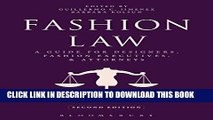 New Book Fashion Law: A Guide for Designers, Fashion Executives, and Attorneys