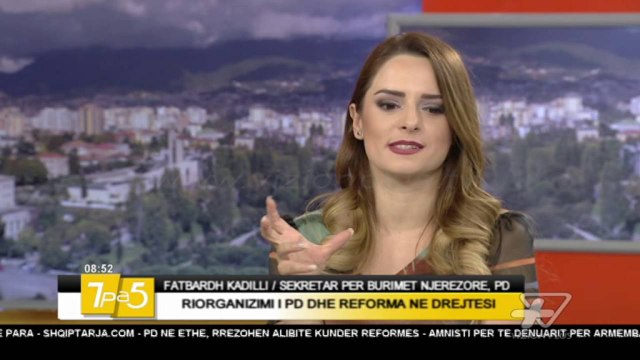 7pa5 - Riorganizimi i PD dhe reforma ne drejtesi - 12 Korrik 2016 - Show - Vizion Plus