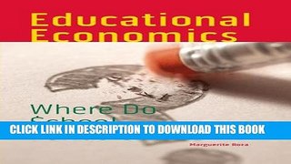 Collection Book Educational Economics: Where Do School Funds Go? (Urban Institute Press)