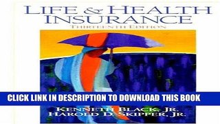 New Book Life and Health Insurance, 13th Edition
