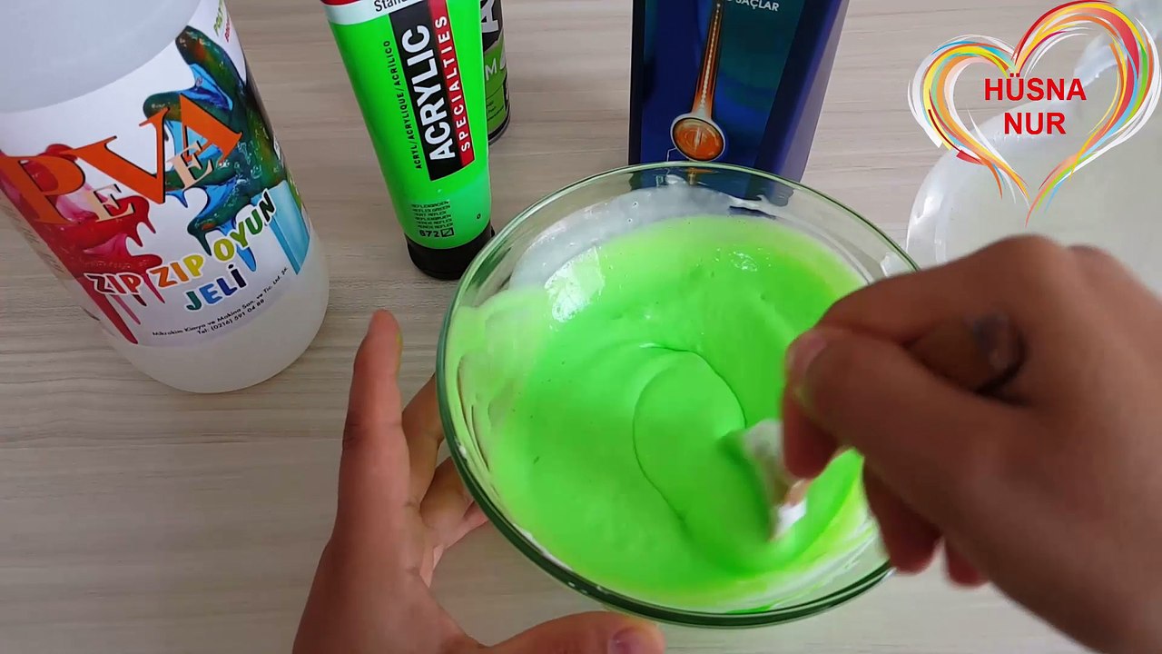 Instagram Slime Patlayan Slime Nasıl Yapılır