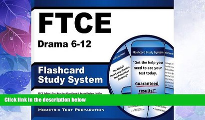 Big Deals  FTCE Drama 6-12 Flashcard Study System: FTCE Test Practice Questions   Exam Review for