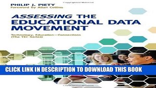 New Book Assessing the Educational Data Movement (Technology, Education--Connections (TEC))
