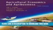 New Book Agricultural Economics and Agribusiness