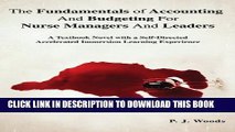 New Book The Fundamentals of Accounting And Budgeting For Nurse Managers And Leaders: A Textbook