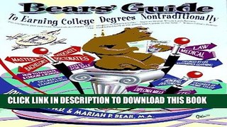 New Book Bears Guide to Earning College Degrees Nontraditionally