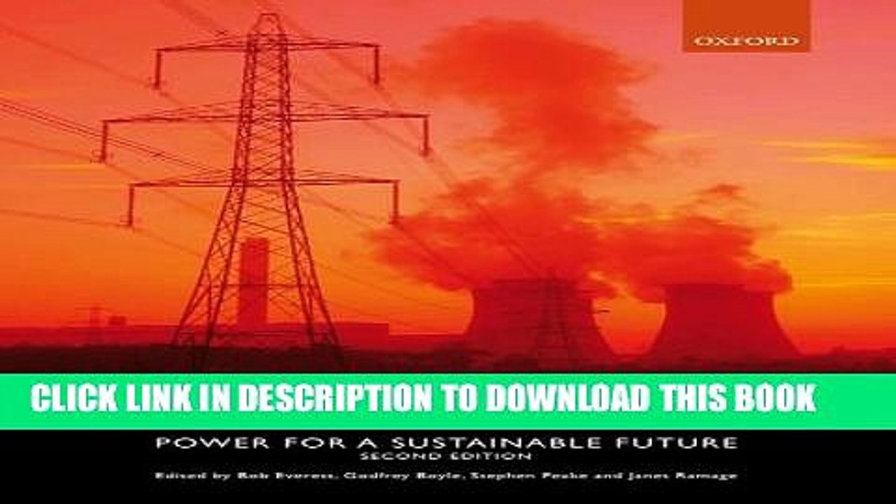 New Book Energy Systems and Sustainability: Power for a Sustainable Future