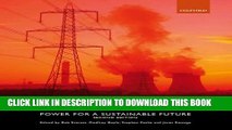 New Book Energy Systems and Sustainability: Power for a Sustainable Future
