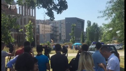 NISIN GERRMIMET NE PRISHTINE NE KAMPUSIN UNIVERSITAR PER TE VARROSUR NE LUFTE LAJM