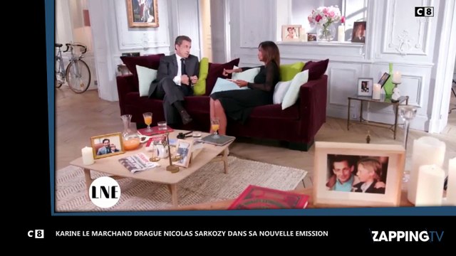 Karine Le Marchand drague Nicolas Sarkozy dans sa nouvelle émission (Vidéo)