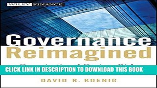 New Book Governance Reimagined: Organizational Design, Risk, and Value Creation