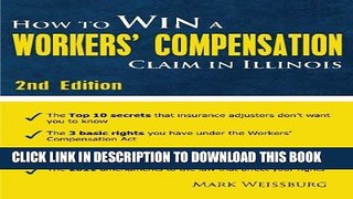 New Book How to Win a Workers  Compensation Claim in Illinois, 2nd Edition