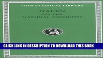 [PDF] Galen: On the Natural Faculties (Loeb Classical Library) Popular Colection