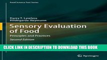 [PDF] Sensory Evaluation of Food: Principles and Practices (Food Science Text Series) Popular