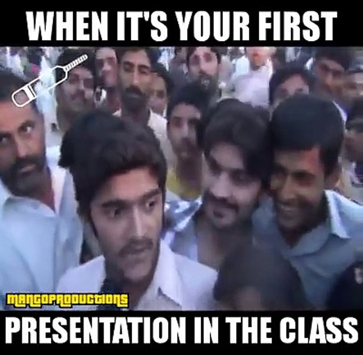 When it's Your First Presentation In the Class..