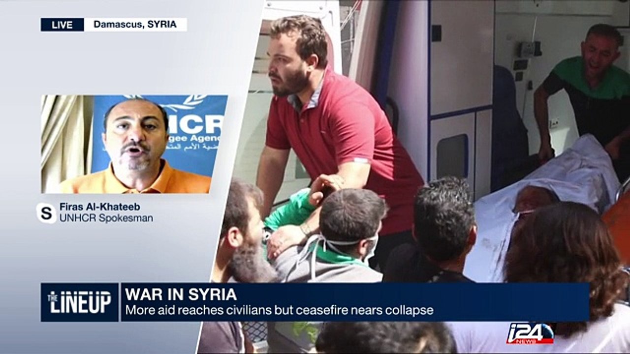 UNHCR spokesman LIVE from Damascus as Syria truce collapses