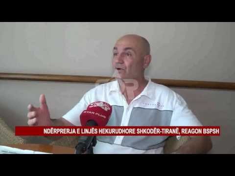 NDËRPRERJA E LINJËS HEKURUDHORE SHKODËR-TIRANË, REAGON BSPSH