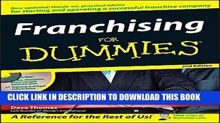 Collection Book Franchising For Dummies