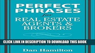 New Book Perfect Phrases for Real Estate Agents   Brokers (Perfect Phrases Series)