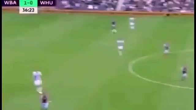 Así fue el gol de Salomón Rondón con el West Bromwich frente al West Ham