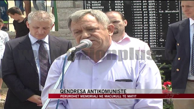 Përurohet memoriali në Macukull të Matit - News, Lajme - Vizion Plus
