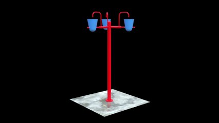 DUMPING BUCKETS, TRIPLE