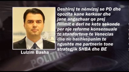 Ora News – Basha si Meta: Qeveria teknike e domosdoshme, gati për takimin