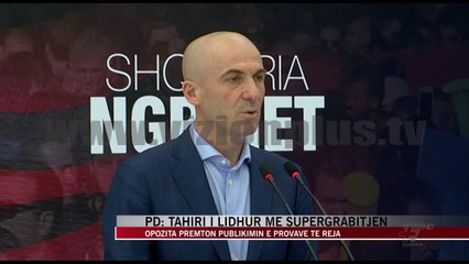 PD: Tahiri i lidhur me supergrabitjen në Rinas - News, Lajme - Vizion Plus