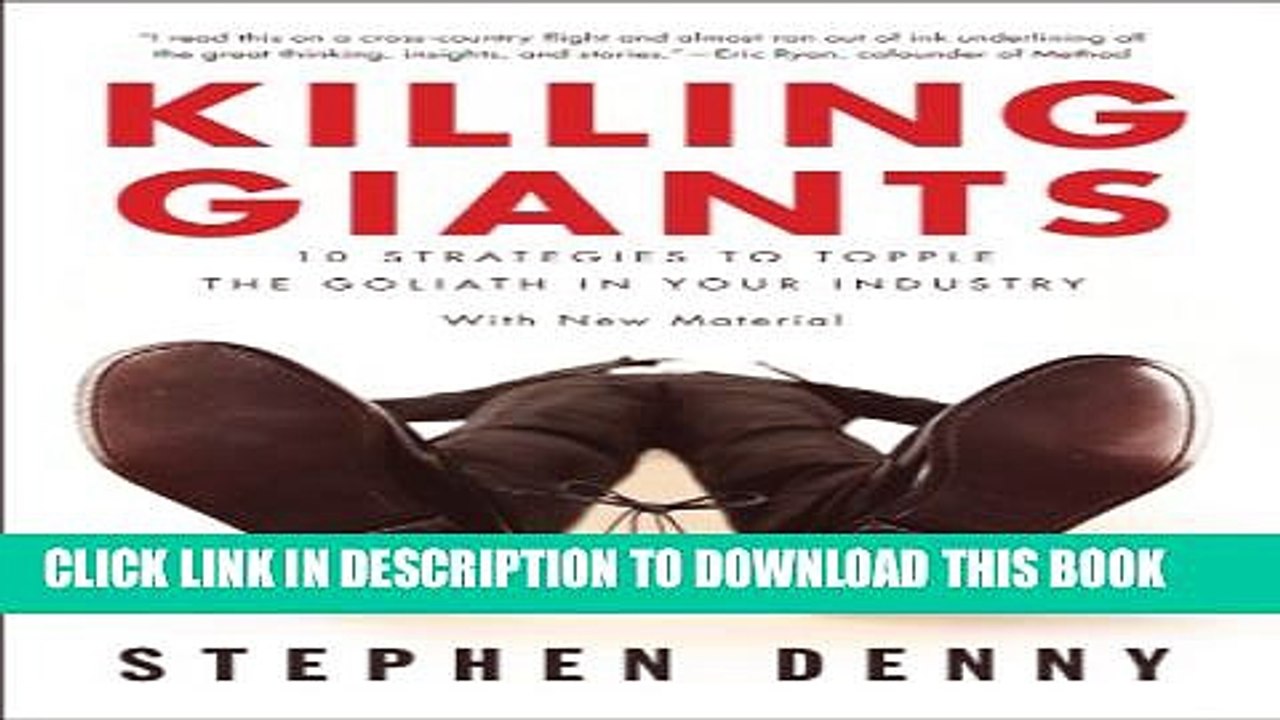 [PDF] Killing Giants: 10 Strategies to Topple t...