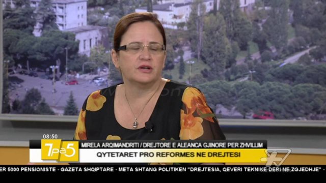 7pa5 - Qytetaret pro reformes ne drejtesi - 18 Korrik 2016 - Show - Vizion Plus
