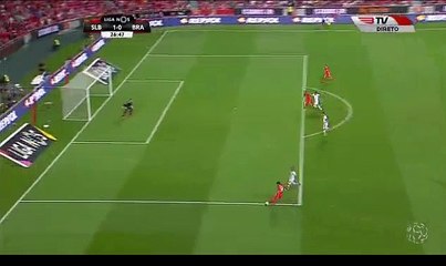 Mitroglou - GOAL - Benfica 1-0 Braga 19.09.2016